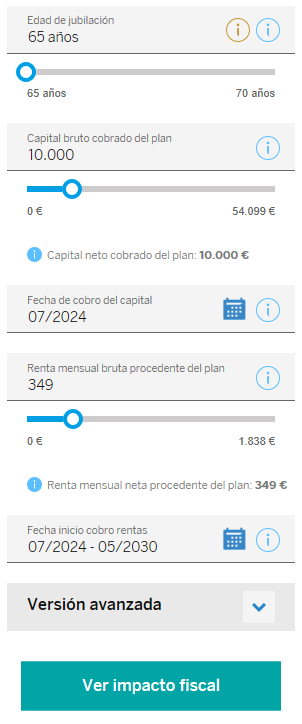 Modificar parámetros